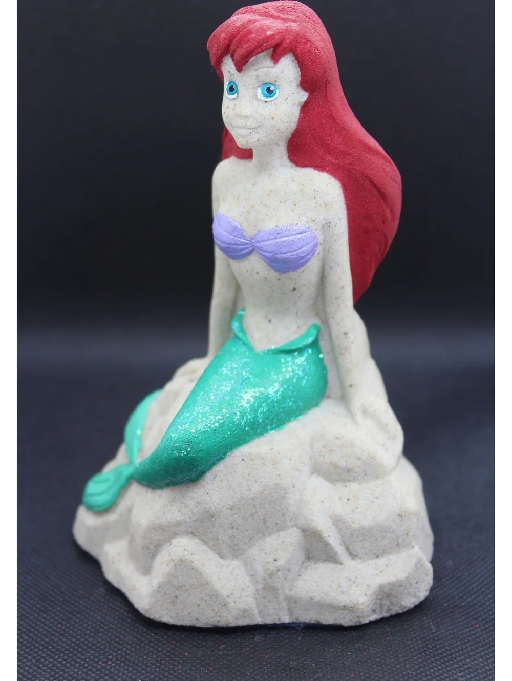 NWT Disney Mr. Sandman Statue Sand Sculpture Little Mermaid 1990 Ariel Figurine